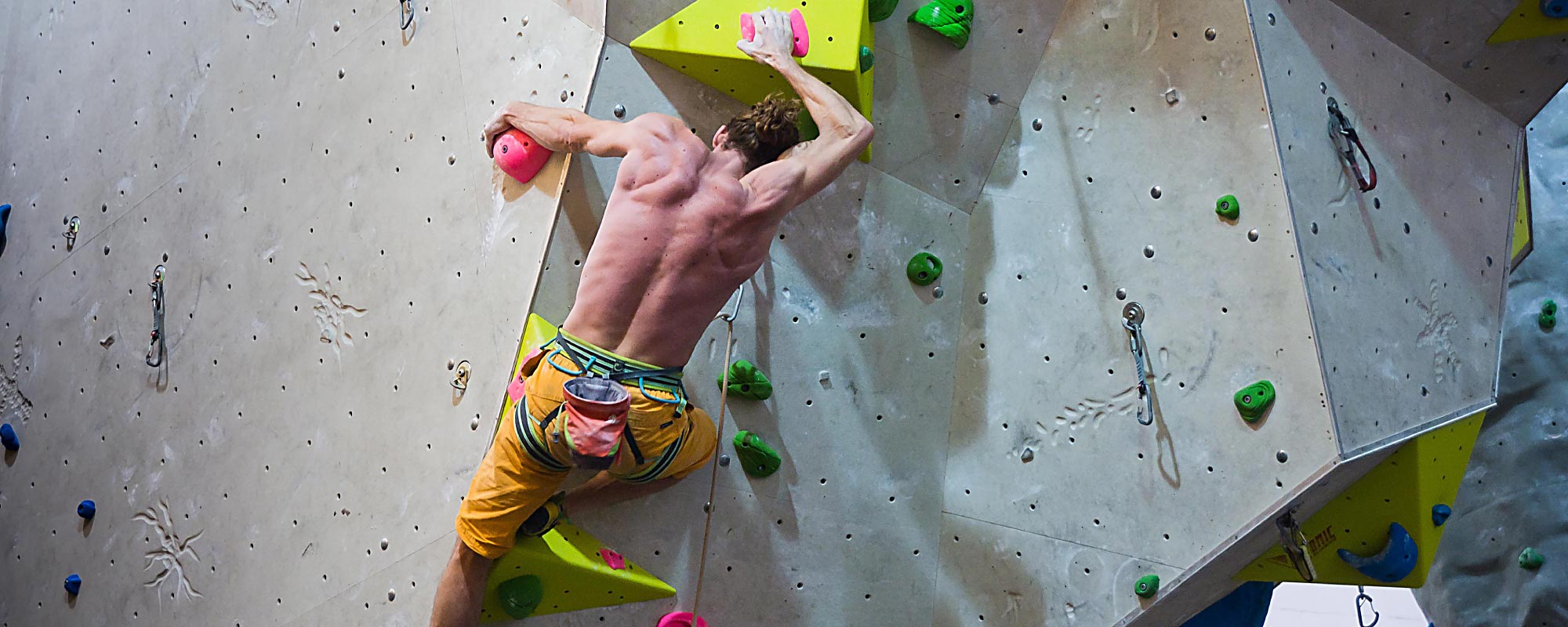 Klettern auf 2500 qm